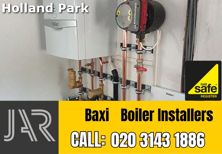 Baxi boiler installation Holland Park