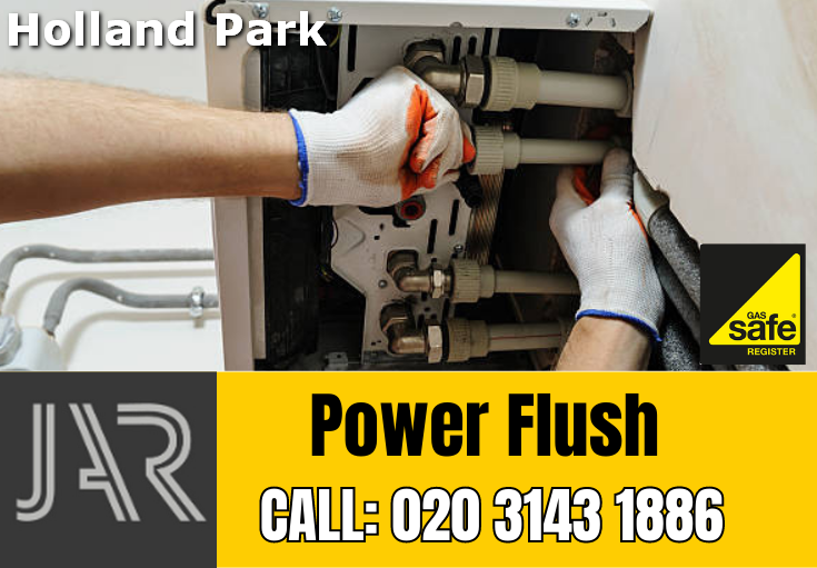 power flush Holland Park