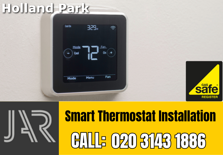 smart thermostat installation Holland Park