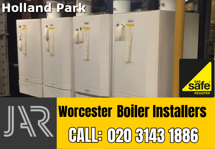 Worcester boiler installation Holland Park